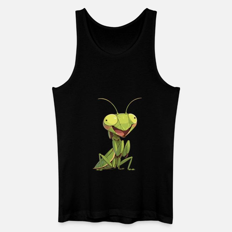 Gottesanbeterinnenen Gottesanbeterin - Männer Bio Tank Top - Schwarz