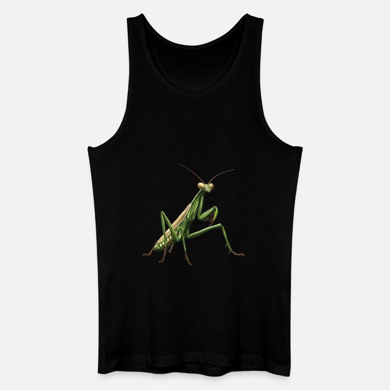 Gottesanbeterinnenen Gottesanbeterin - Männer Bio Tank Top - Schwarz