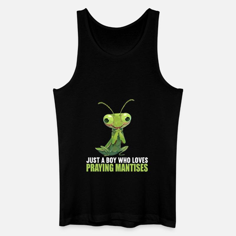 Gottesanbeterinnenen Gottesanbeterin - Männer Bio Tank Top - Schwarz