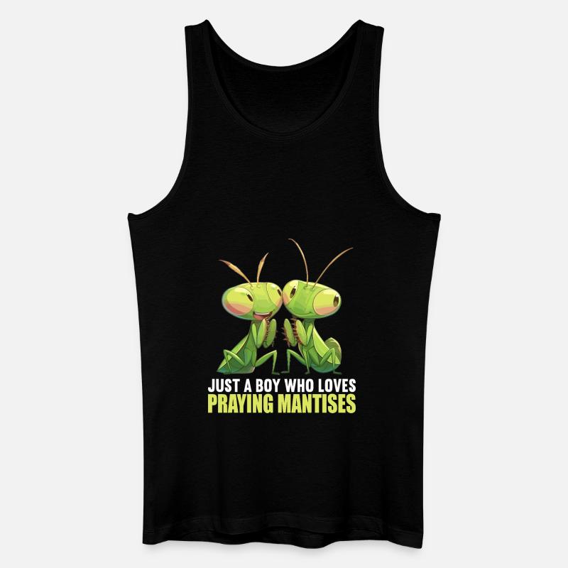 Gottesanbeterinnenen Gottesanbeterin - Männer Bio Tank Top - Schwarz