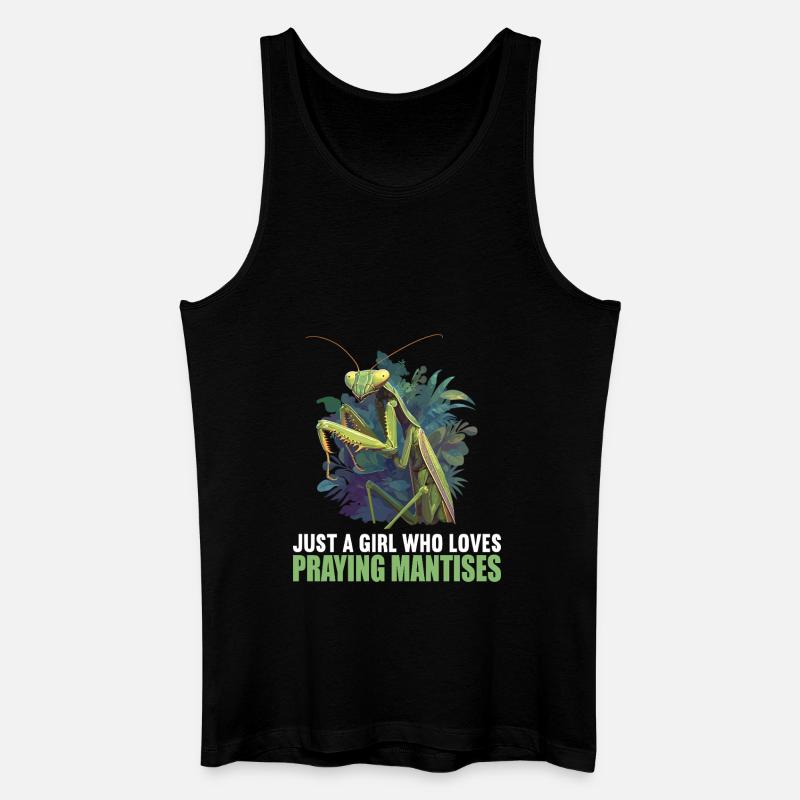 Gottesanbeterinnenen Gottesanbeterin - Männer Bio Tank Top - Schwarz