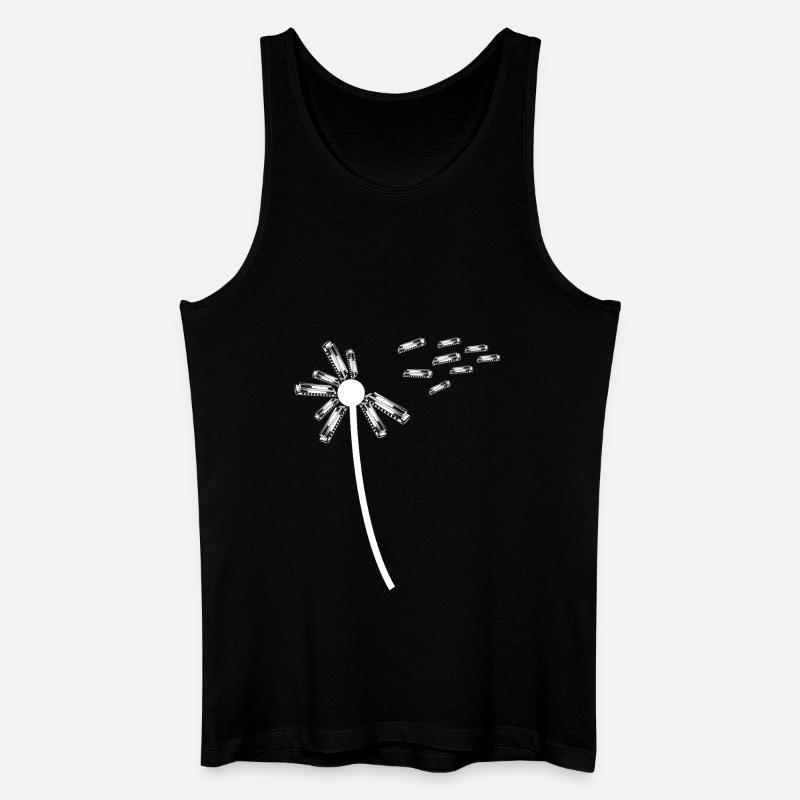 Harmonica Harmonica - Men’s Organic Tank Top - black