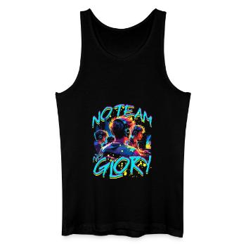 Esports Esport Multiplayer No Team No Glory - Men’s Organic Tank Top - black - Front