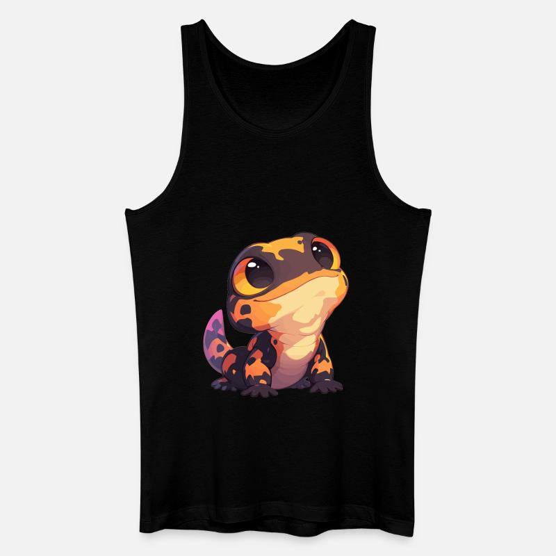 Salamanders Salamander - Männer Bio Tank Top - Schwarz