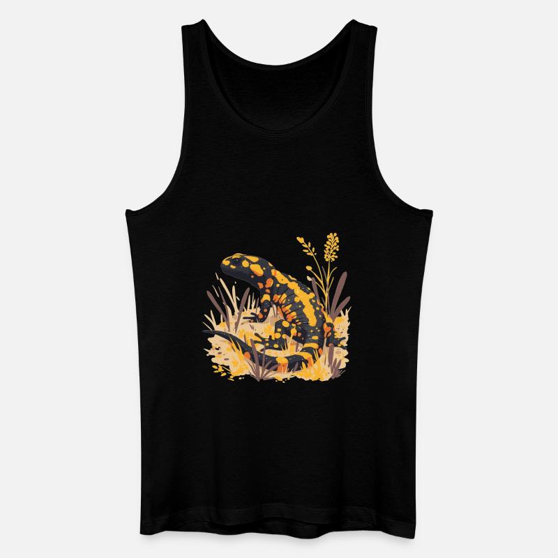 Salamanders Salamander - Männer Bio Tank Top - Schwarz
