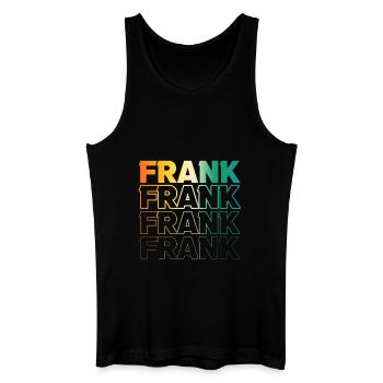 Frank - Men’s Organic Tank Top - black - Front