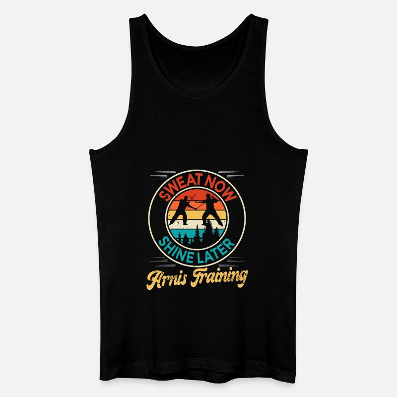 Escrima Arnis Martial Arts - Men’s Organic Tank Top - black
