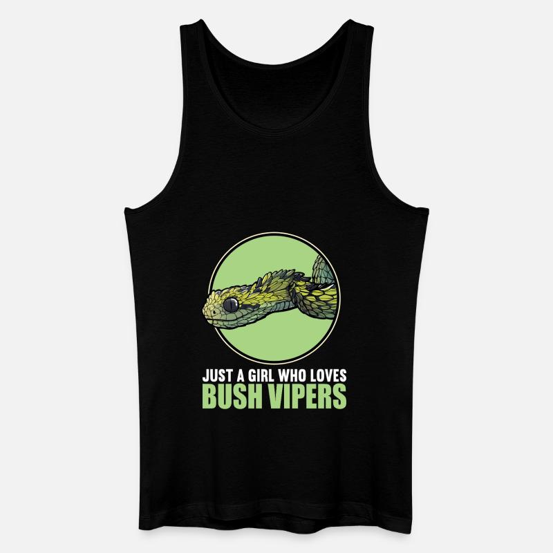 Buschvipern Buschviper - Männer Bio Tank Top - Schwarz