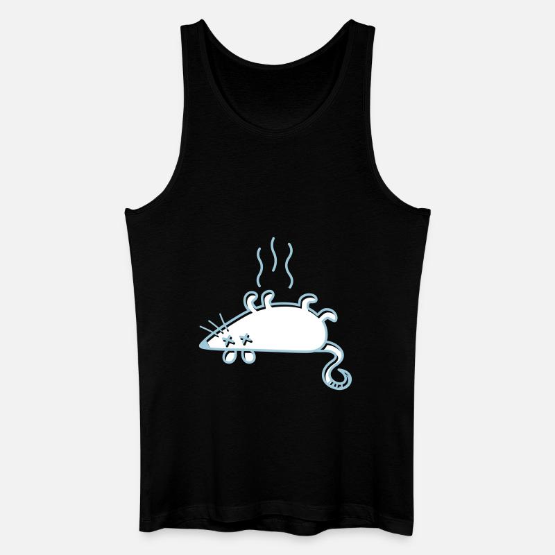Eine tote Maus - Männer Bio Tank Top - Schwarz