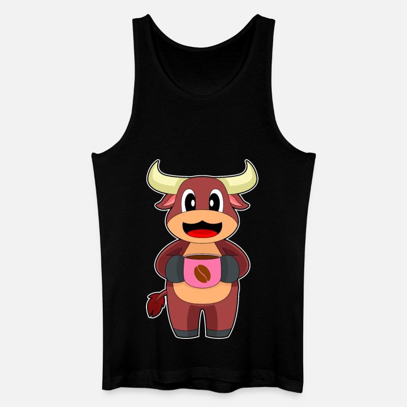 Taurus Coffee Mug - Men’s Organic Tank Top - black
