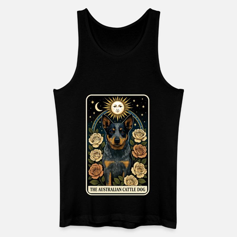 Australischer Rinderhund - Männer Bio Tank Top - Schwarz