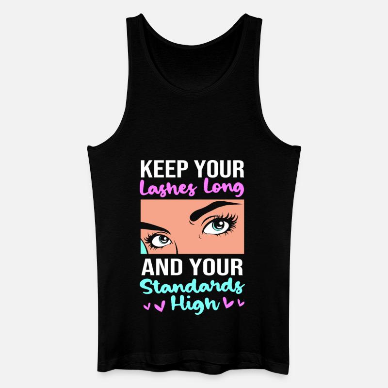 Kosmetikerin Make-up Kosmetik - Männer Bio Tank Top - Schwarz