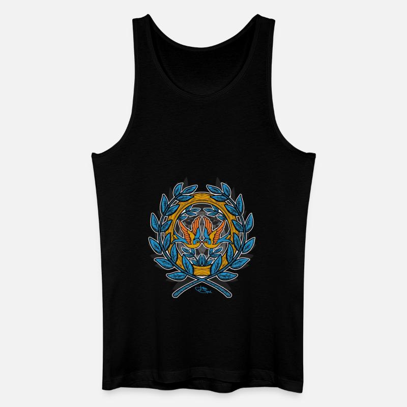 masamune - Männer Bio Tank Top - Schwarz