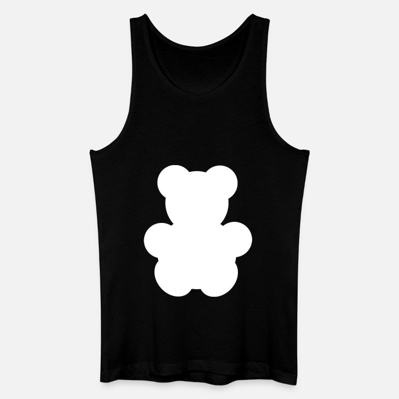 Carl Weiss - Männer Bio Tank Top - Schwarz