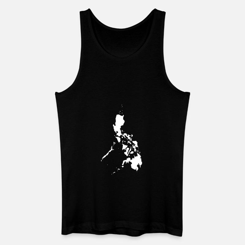 Philippinen originelle Geschenkidee - Männer Bio Tank Top - Schwarz