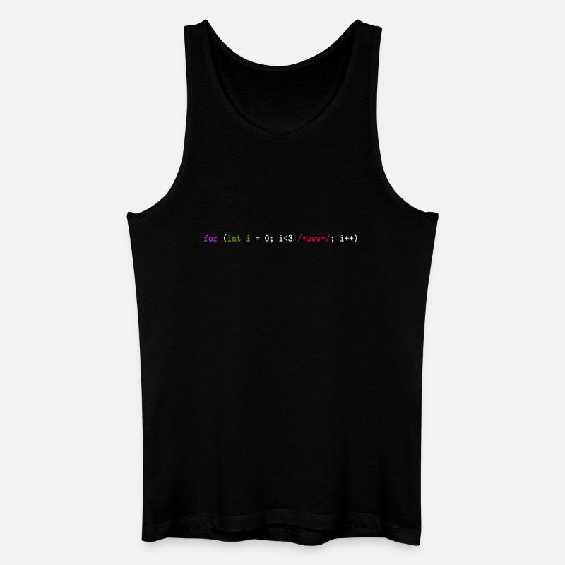 Programmierer, Software, Informatik, Developer - Männer Bio Tank Top - Schwarz