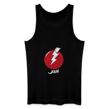 Blitz Name Shirt Superhero Superhero Jan - Men’s Organic Tank Top - black - Front