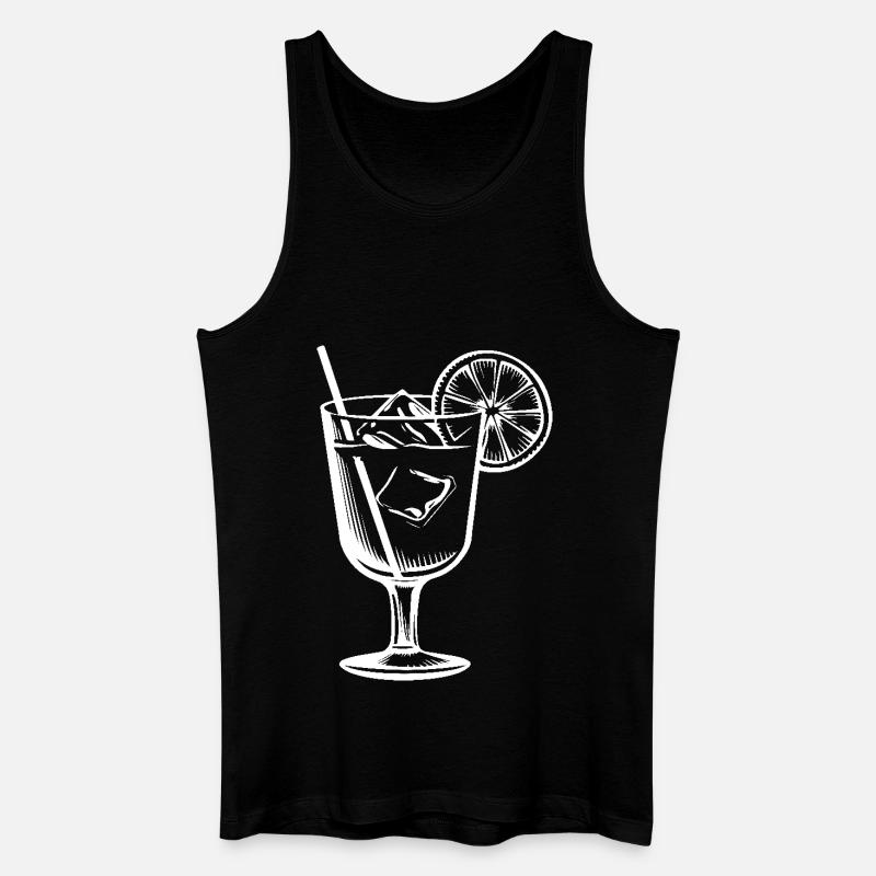 Boisson à la limonade - Débardeur bio Homme - noir