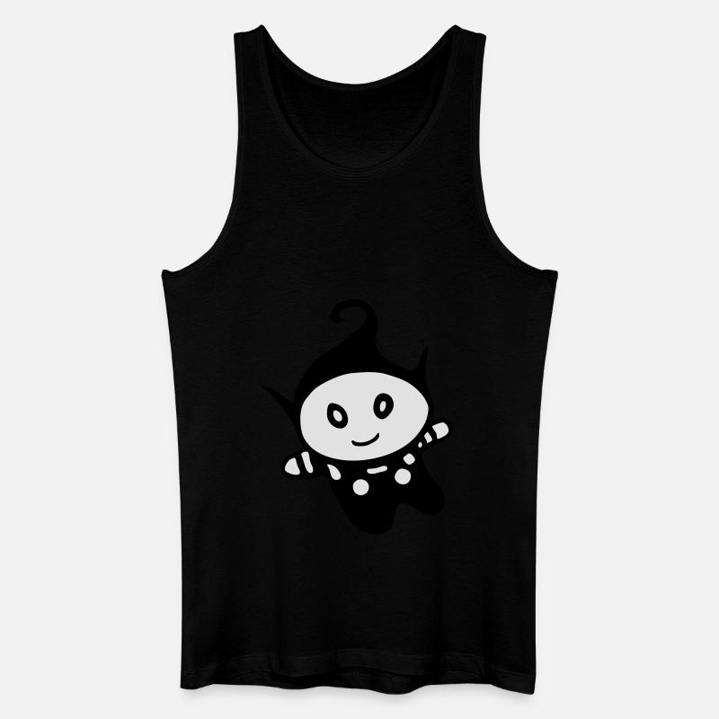 Kobold - Männer Bio Tank Top - Schwarz
