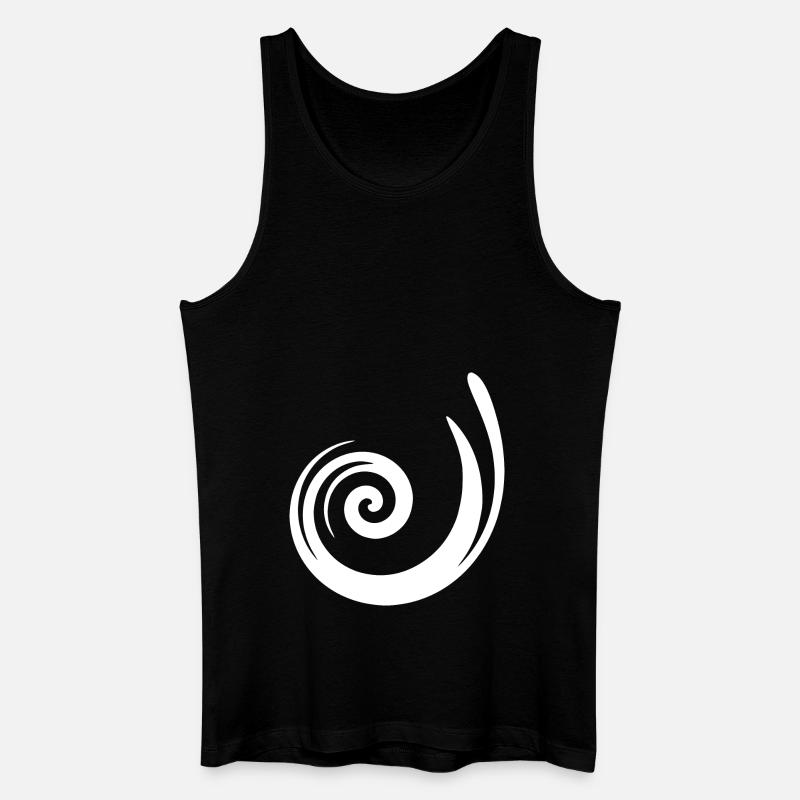 Pattern White Gift Christmas - Men’s Organic Tank Top - black