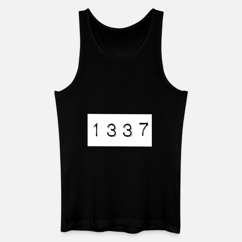 1337 Cs:Go Shirt, super Geschenkidee - Männer Bio Tank Top - Schwarz