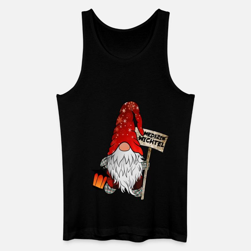 Medizin Wichtel - Männer Bio Tank Top - Schwarz