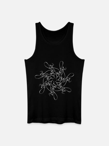 Nadja Nom Mandala - Débardeur bio Homme - noir