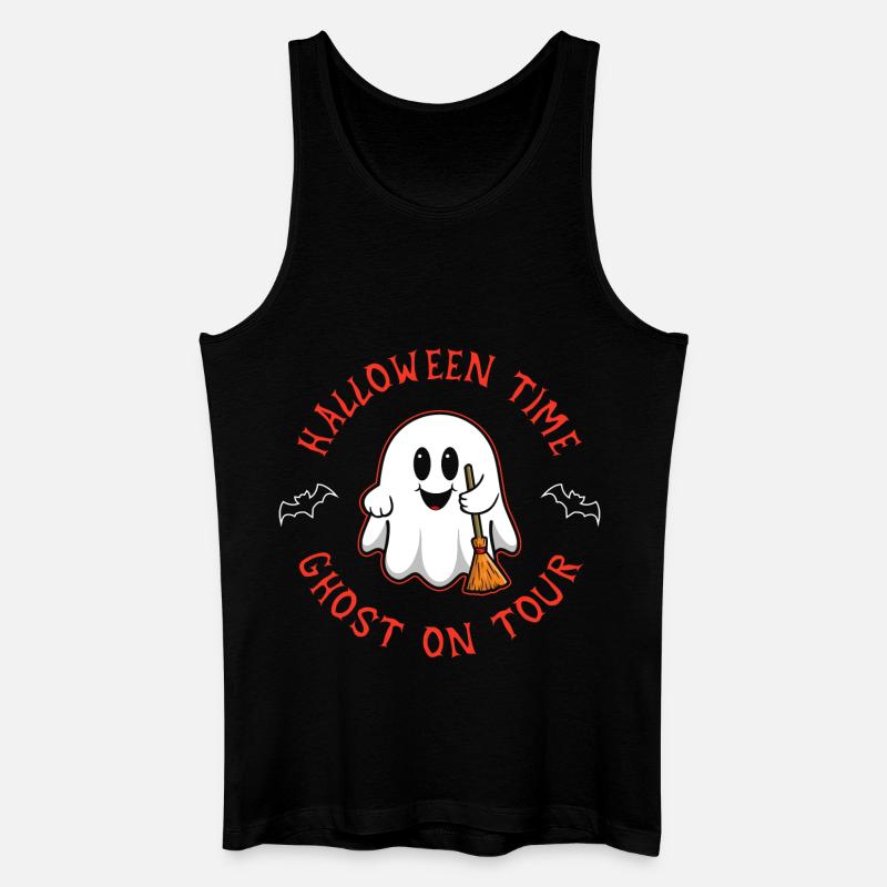 Halloween Time - Männer Bio Tank Top - Schwarz