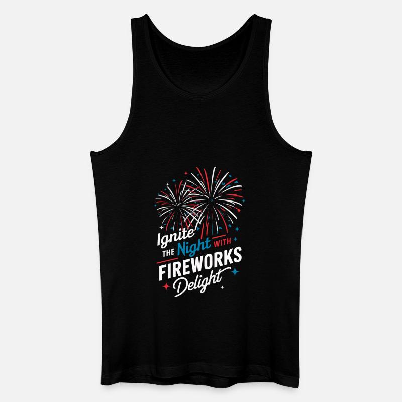 Pyrotechnics Fireworks Pyrotechnics - Men’s Organic Tank Top - black