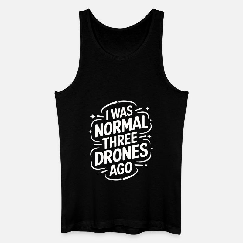 Drones Pilot Quadcopter Drone - Men’s Organic Tank Top - black