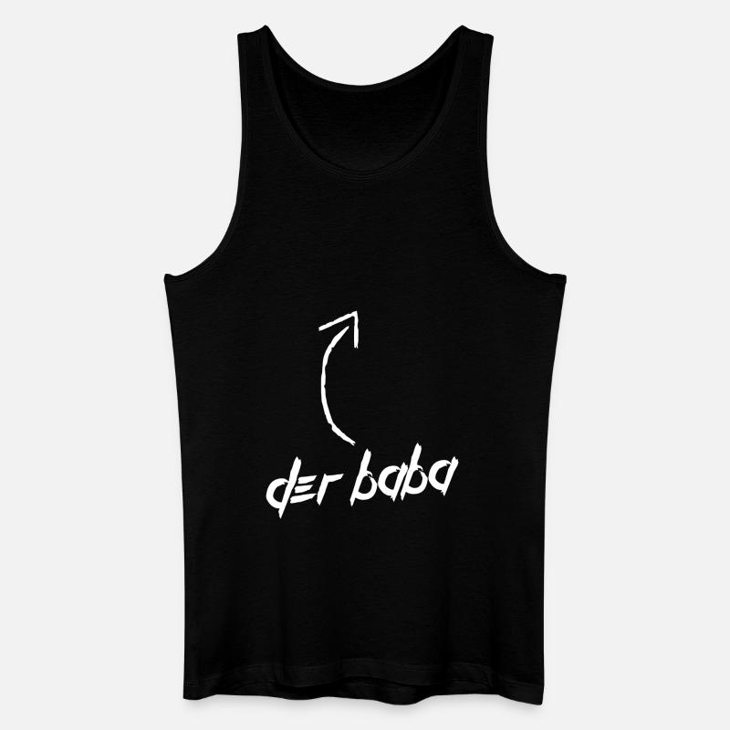 DER BABA - Männer Bio Tank Top - Schwarz