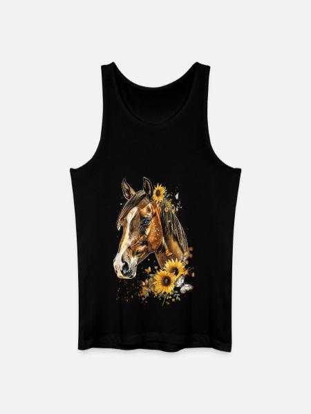 Clydesdale - Männer Bio Tank Top - Schwarz