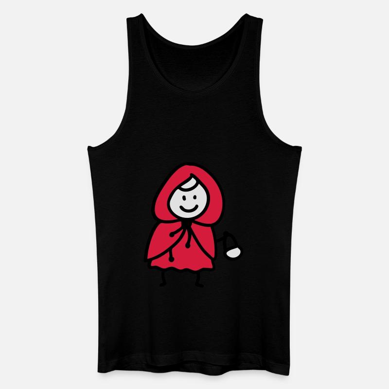 Rotkäppchen 3 - Männer Bio Tank Top - Schwarz