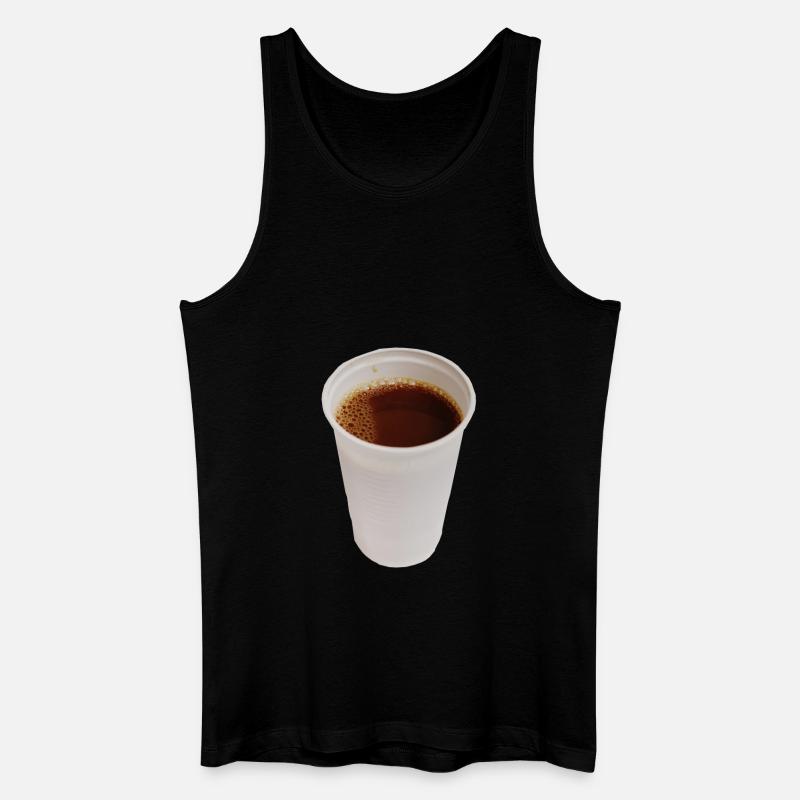 plastik Cafe - Männer Bio Tank Top - Schwarz
