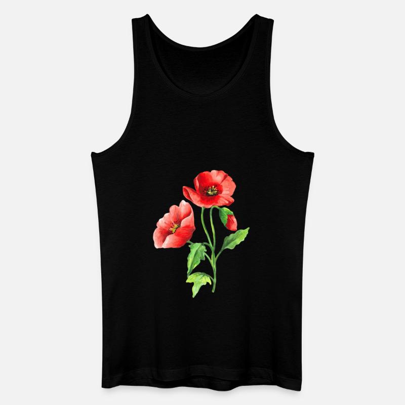Maki - Männer Bio Tank Top - Schwarz