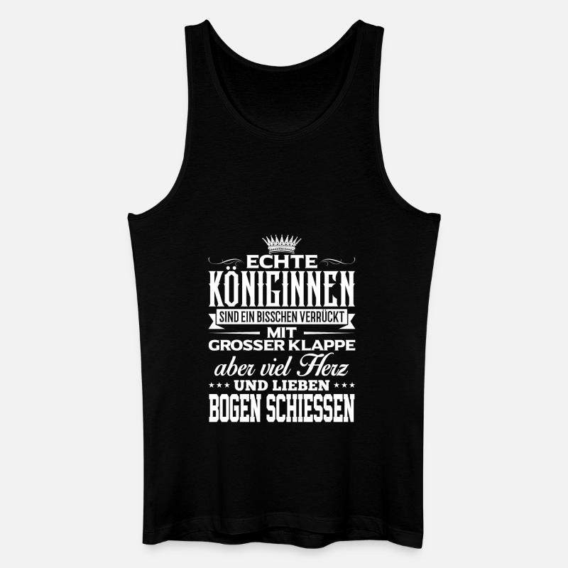 BOGEN-SCHIESSEN - liebe - Männer Bio Tank Top - Schwarz