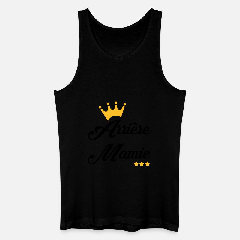 Großmütter / Oma / Mami / Großmutter / Mamy - Männer Bio Tank Top - Schwarz