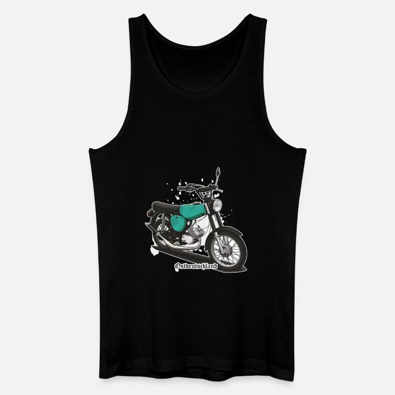 S51 (türkis) // Illustration - Männer Bio Tank Top - Schwarz