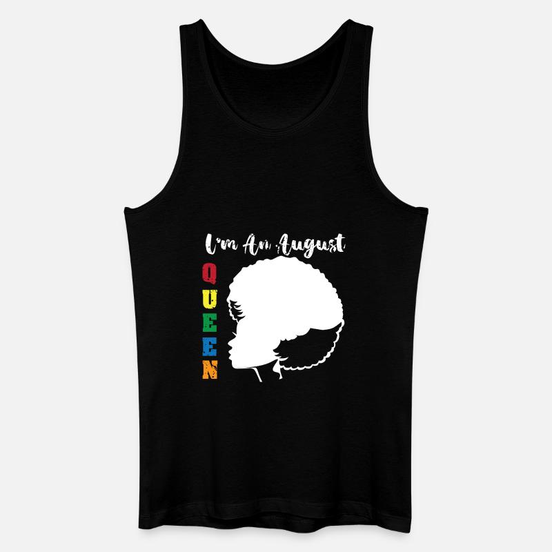 Sternzeichen Löwe - Männer Bio Tank Top - Schwarz
