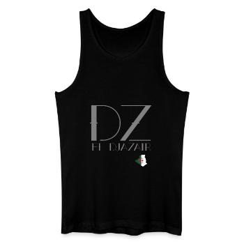 DZ gris - Débardeur bio Homme - noir - Devant