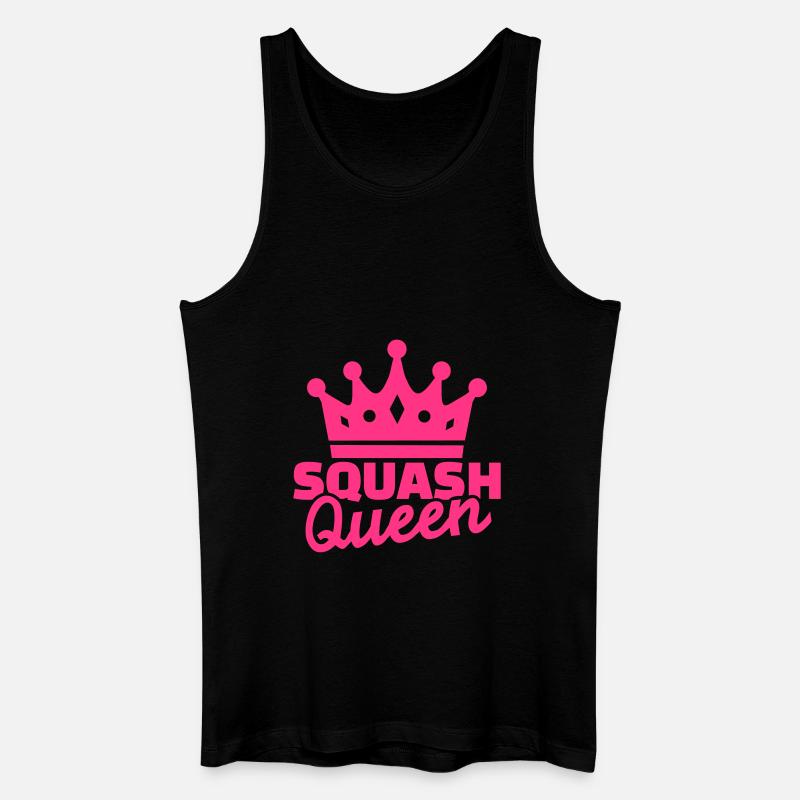 Squash - Männer Bio Tank Top - Schwarz