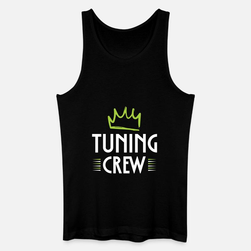 Tuning Crew - Männer Bio Tank Top - Schwarz