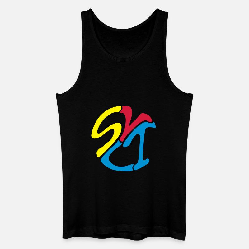 Sylt_farbe - Männer Bio Tank Top - Schwarz