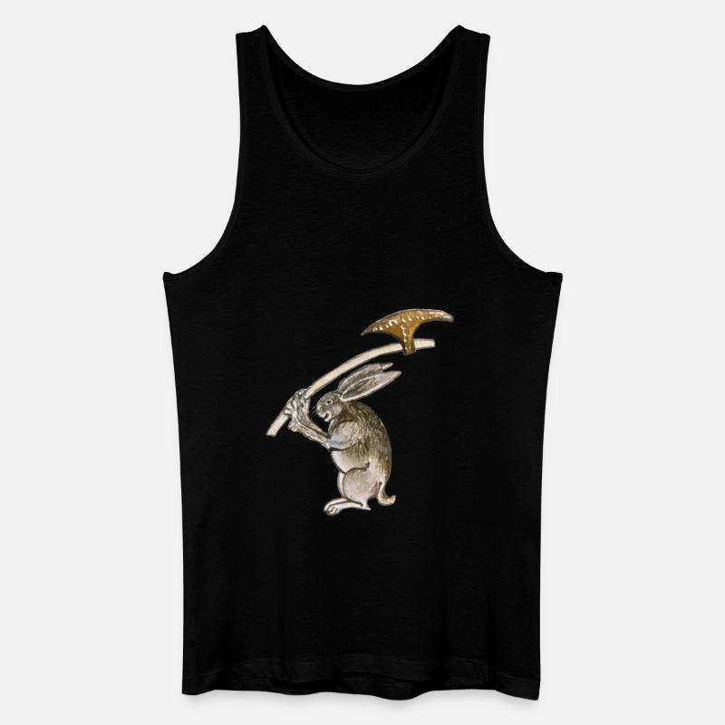 Killer Rabbit - Männer Bio Tank Top - Schwarz