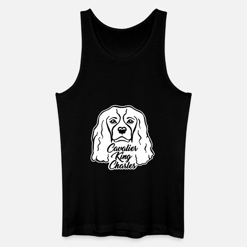 Cavalier King Charles - Men’s Organic Tank Top - black