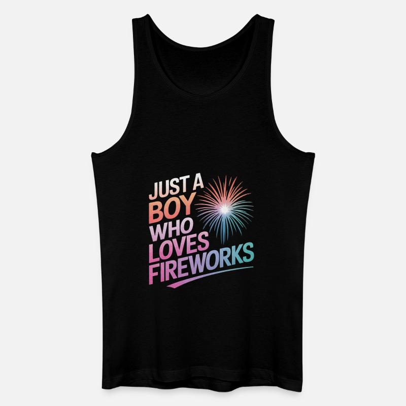 Pyrotechnics Fireworks Pyrotechnics - Men’s Organic Tank Top - black