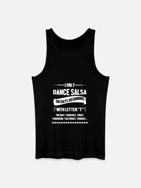Salsa Dancer Dancer - Men’s Organic Tank Top - black