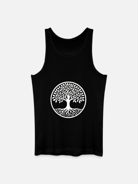 Tree of Life - Men’s Organic Tank Top - black