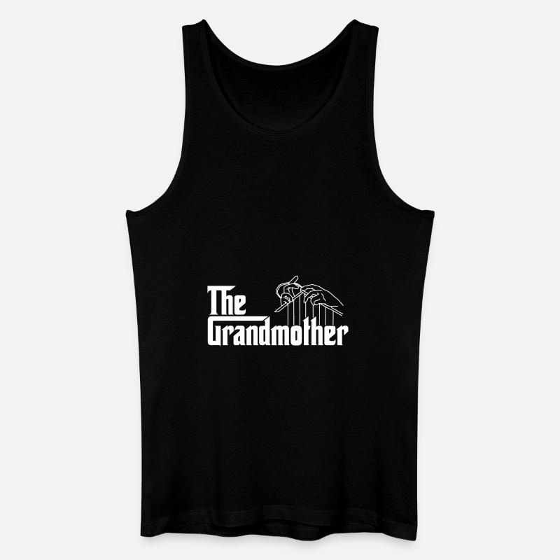 Die Großmutter - Männer Bio Tank Top - Schwarz