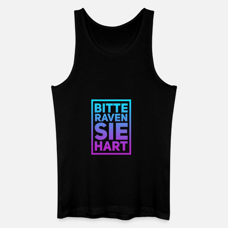 RAVEN - Männer Bio Tank Top - Schwarz